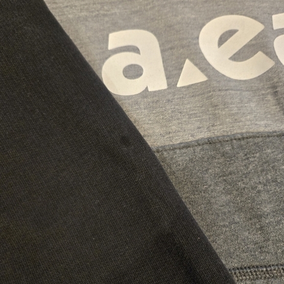 American Eagle Men's Colorblock‎ Logo Hoodie Pullover Sweatshirt Medium - Picture 7 of 13